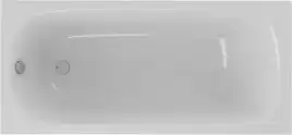 Акриловая ванна Aquatek Ника 160х75, Eco-friendly NIK160-0000001, Белая