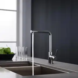 Смеситель для кухни Aquatek Европа AQ1380CR поворотный излив, Хром