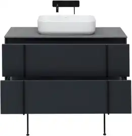 Тумба под раковину Allen Brau Reality 100 1.32007.AM антрацит матовый