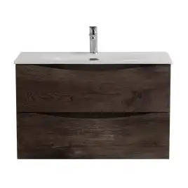 Тумба под раковину BelBagno MARINO-CER-MINI-800-2C-SO-RNG-P подвесная Rovere Nature Grigio