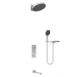 Душевая система  Vincea  VSFW-433TI3RCH VSFW-433TI3RCH  с термостатом, встраиваемая, хром