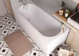 Ванна из искусственного мрамора Aquanet Lotos Stone 180х80 AQ-00332894