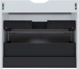 Тумба под раковину Aquanet Вита 70 белый матовый, подвесная, 330476