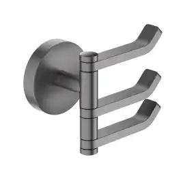 Крючок для полотенец Aquatek Бетта AQ4632BGM, Оружейная сталь