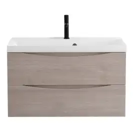 Тумба под раковину BelBagno MARINO-800-2C-SO-RG-P подвесная Rovere Grigio