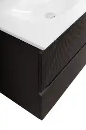 Тумба под раковину BelBagno UNO-900-2C-SO-GSO подвесная, Темно-Серый Матовый