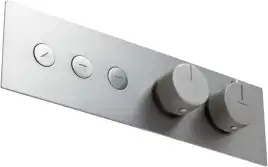 Смеситель для ванны с душем Allen Brau Liberty 5.33003-BN встраиваемый, с внутренней частью, Никель