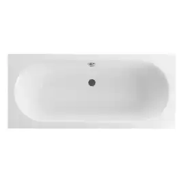 Акриловая ванна Excellent Oceana Slim 180х80 WAEX.OCE18WHS с тонким бортом, встраиваемая, Белая