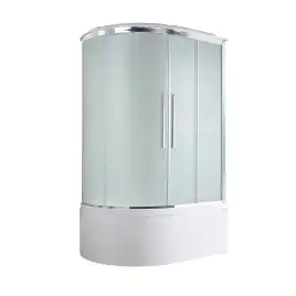 Душевая кабина AvaCan EM5912RLED 120x90 см, высокий поддон, с крышей, правая