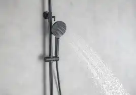 Душевая система Aquatek ВЕГА AQ2046MB, Черный матовый