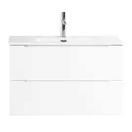 Тумба под раковину BelBagno ETNA39-700/390-2C-SO-BL-P подвесная Bianco Lucido