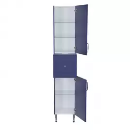 Шкаф пенал IDDIS Oxford 36 OXF36N0i97 напольный, Синий