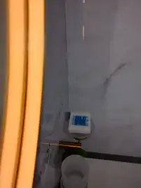 Зеркало с подсветкой AVS AZ 80 см Антипар Брашированное золото