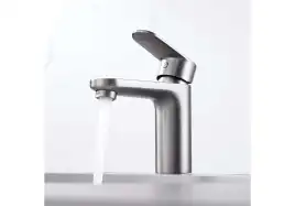 Смеситель для раковины Aquatek Ника AQ1810BGM, Оружейная сталь