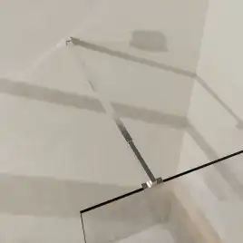 Душевая перегородка Azario Walk-in 90 AZ-251-90-BGL-CL стекло 8 мм прозрачное, профиль Золото матовое