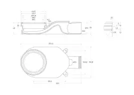 Душевой лоток BELBAGNO LUCE 80 см, BB-LD-LUCE-80-CR, Хром матовый