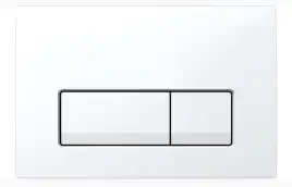 Кнопка смыва Geberit Delta 50 115.119.11.1 двойной смыв, пластик, альпийсий белый