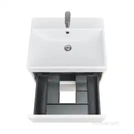 Тумбы под раковину Roca Ona 60 A857613509 подвесная, цвет, Белый матовый