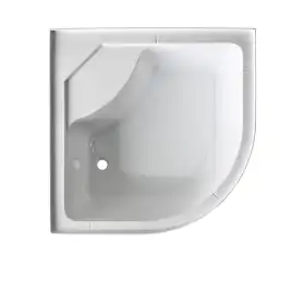 Душевая кабина AvaCan EM5090LED 90x90 см, высокий поддон, с крышей