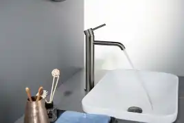 Смеситель для раковины Aquatek Европа AQ1304BGM, Оружейная сталь