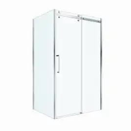 Душевой уголок BelBagno MARINO-2-AH-1-130/90-C-Cr стекло прозрачное, профиль Хром