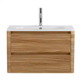 Тумба под раковину Cezares RELAX 80 см, RELAX-800-2C-SO-RC-P , Дуб карамельный