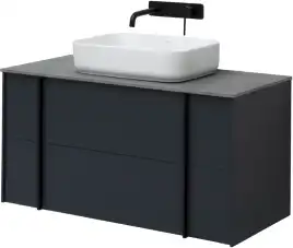 Тумба под раковину Allen Brau Reality 100 1.32007.AM антрацит матовый