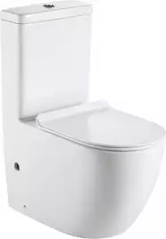 Унитаз напольный Logan L1C с сидением Soft Close -SLIMSEAT