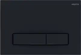 Унитаз с инсталляцией SET AQUATEK ПОЛАРИС-025 4в1 с сиденьем микролифт и Черной клавишей смыва