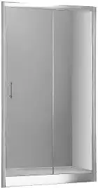 Душевая дверь Aquanet Alfa 140 см, NAA6121 1400, профиль Хром, стекло Прозрачное