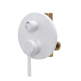 Встраиваемая душевая система AVS SLIMMER 811-121-MWS, белый матовый