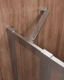 Душевой уголок CEZARES MOLVENO-A-22-100+30-C-Cr-IV стекло Прозрачное, профиль Хром