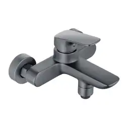 Смеситель для ванны Aquatek Вега AQ1040BGM, Оружейная сталь