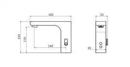 Смеситель для раковины Aquatek Лира AQ5410CR, Хром