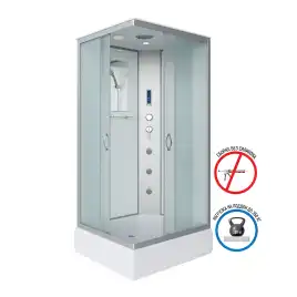 Душевая кабина Niagara Classic 100х80х215 NG-33084-14QF средний поддон, с гидромассажем, 330844QF