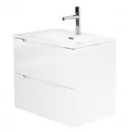 Тумба под раковину BelBagno ETNA39-500/390-2C-SO-BL-P подвесная Bianco Lucido