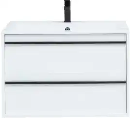 Тумба под раковину Aquanet Lino 80 белый матовый 253903