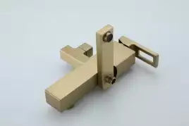 Душевая система Gappo G2417-3  с поворотным изливом, Золото матовое