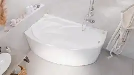 Акриловая ванна Marka One JULIANNA 150х95 Асимметричная белая Левая 01дж1595л