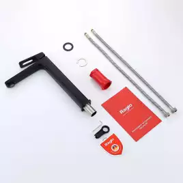 Смеситель для раковины Raglo R51.15.06 высокий, Черный матовый
