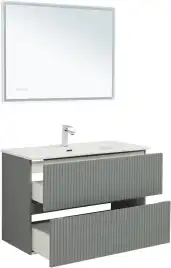 Тумба под раковину Aquanet Джейн 100 мисти грин 313320