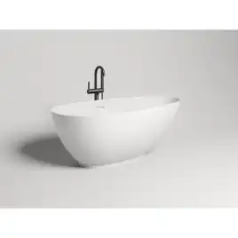 Ванна Salini PAOLA 170х80 101512G из материала S-Sense, Белая глянцевая