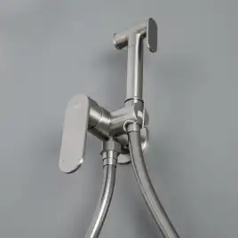 Гигиенический душ со смесителем AVS Beauty оружейная сталь, 811-531-GM