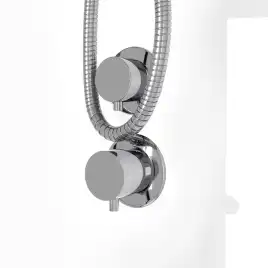 Душевая кабина Loranto 90х90 низкий поддон, прозрачное стекло, профиль Черный, CS-22109