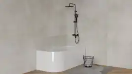 Акриловая ванна Azario Sheer A 150х80 AZ-1859-B-1.5, асимметричная, правая