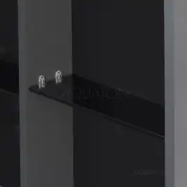 Зеркало-шкаф Aquaton Сохо 60 1A258302AJA0R  правый цвет, графит