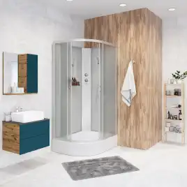 Душевая кабина Niagara Classic 110х90х200 NG-33194-14RBK средний поддон, без гидромассажа, 331944RBK