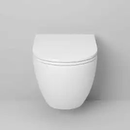 Подвесной унитаз Grossman GR-4455MSQ безободковый, смыв торнадо, Белый матовый