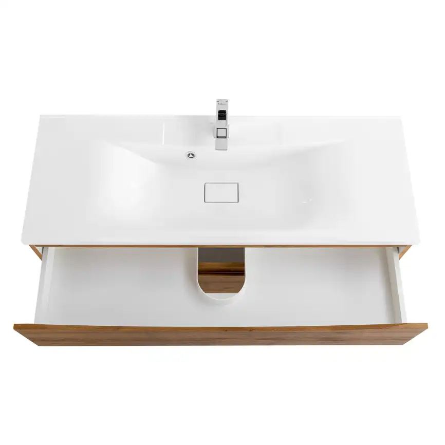 Тумба под раковину BelBagno MARINO-1100-2C-SO-RN-P подвесная Rovere Nature фото 5