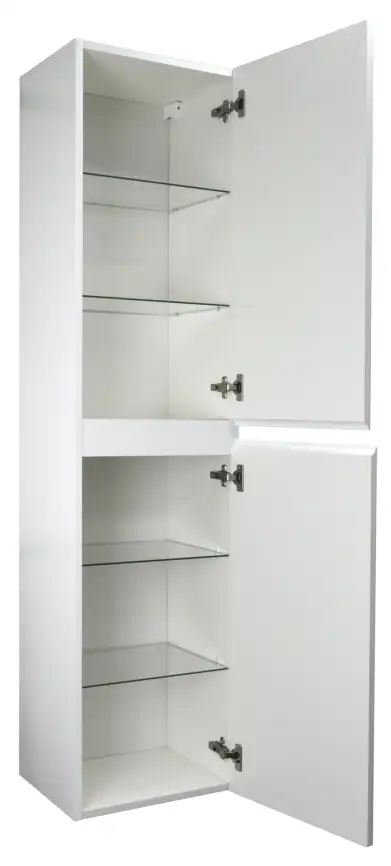 Шкаф-пенал Azario Мила 40 CS00080413, подвесной, Белый матовый фото 2